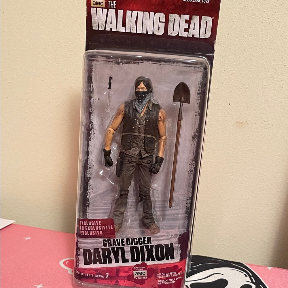 The Walking Dead Daryl Dixon Action Figure - Brown and Black